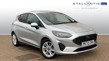 SPOTICAR Ford Fiesta 1.0t Ecoboost Mhev Titanium Dct Euro 6 (s/s) 5dr Used Car - Hatchback Hybrid Silver - London - 1200572943_1