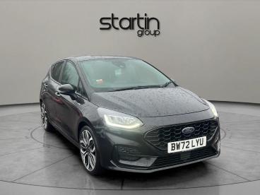 SPOTICAR Ford Fiesta 1.0t Ecoboost St-line X Euro 6 (s/s) 5dr Used Car - Hatchback Petrol Black - Redditch - 1200573409_1
