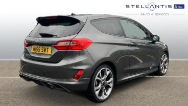 SPOTICAR Ford Fiesta 1.0t Ecoboost St-line Euro 6 (s/s) 3dr Used Car - Hatchback Petrol Grey - Newport - 1200574553_3