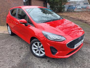 SPOTICAR Ford Fiesta 1.0t Ecoboost Trend Euro 6 (s/s) 5dr Used Car - Hatchback Petrol Red - Accrington - 1200576367_1