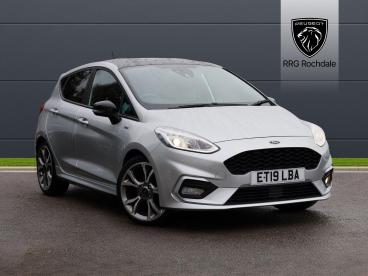 SPOTICAR Ford Fiesta 1.0t Ecoboost St-line X Euro 6 (s/s) 5dr Used Car - Hatchback Petrol Silver - Rochdale - 1200578024_1