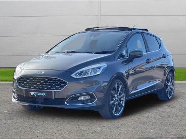 SPOTICAR Ford Fiesta 1.0t Ecoboost Vignale Euro 6 (s/s) 5dr Used Car - Hatchback Petrol Grey - Selby - 1200582808_3