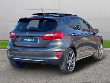 SPOTICAR Ford Fiesta 1.0t Ecoboost Vignale Euro 6 (s/s) 5dr Used Car - Hatchback Petrol Grey - Selby - 1200582808_5
