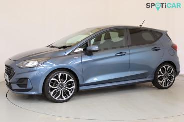 SPOTICAR Ford Fiesta 1.0t Ecoboost Mhev St-line X Edition Euro 6 (s/s) Used Car - Hatchback Petrol Blue - Wellingborough - 1200582920_4