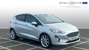 SPOTICAR Ford Fiesta 1.0t Ecoboost Titanium X Dct Euro 6 (s/s) 5dr Used Car - Hatchback Petrol Silver - Chingford - 1200583434_1