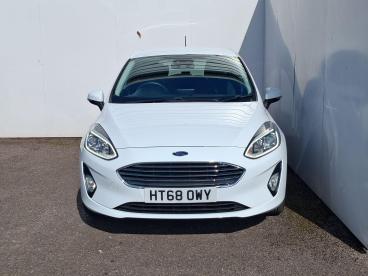 SPOTICAR Ford Fiesta 1.0t Ecoboost Titanium Auto Euro 6 (s/s) 5dr Used Car - Hatchback Petrol White - Trowbridge - 1200583469_3