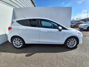 SPOTICAR Ford Fiesta 1.0t Ecoboost Titanium Auto Euro 6 (s/s) 5dr Used Car - Hatchback Petrol White - Trowbridge - 1200583469_4