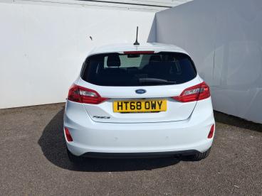 SPOTICAR Ford Fiesta 1.0t Ecoboost Titanium Auto Euro 6 (s/s) 5dr Used Car - Hatchback Petrol White - Trowbridge - 1200583469_5