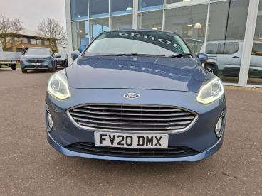 SPOTICAR Ford Fiesta 1.0t Ecoboost Titanium Euro 6 (s/s) 5dr Used Car - Hatchback Petrol Blue - Boston - 1200583850_5