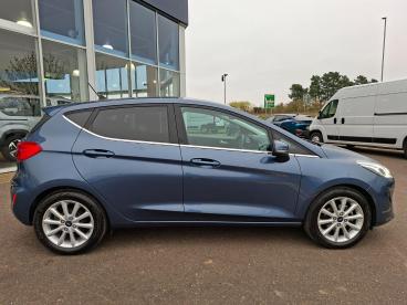 SPOTICAR Ford Fiesta 1.0t Ecoboost Titanium Euro 6 (s/s) 5dr Used Car - Hatchback Petrol Blue - Boston - 1200584696_2