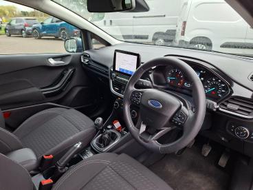 SPOTICAR Ford Fiesta 1.0t Ecoboost Titanium Euro 6 (s/s) 5dr Used Car - Hatchback Petrol Blue - Boston - 1200584696_3