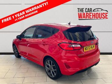 SPOTICAR Ford Fiesta 1.0t Ecoboost St-line Euro 6 (s/s) 5dr Used Car - Hatchback Petrol Red - Bridgend - 1200586218_2