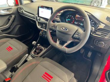SPOTICAR Ford Fiesta 1.0t Ecoboost St-line Euro 6 (s/s) 5dr Used Car - Hatchback Petrol Red - Bridgend - 1200586218_3
