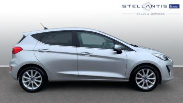 SPOTICAR Ford Fiesta 1.0t Ecoboost Titanium Euro 6 (s/s) 5dr Used Car - Hatchback Petrol Blue - Crawley - 1200587316_2