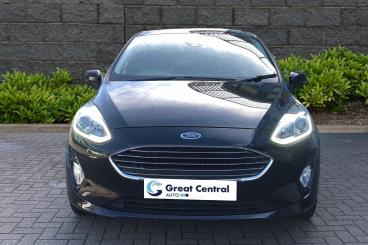 SPOTICAR Ford Fiesta 1.0t Ecoboost Titanium Euro 6 (s/s) 5dr Used Car - Hatchback Petrol Black - Rugby - 1200587654_2