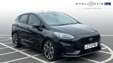 SPOTICAR Ford Fiesta 1.0t Ecoboost St-line X Euro 6 (s/s) 5dr Used Car - Hatchback Petrol Black - Chingford - 1200589066_1
