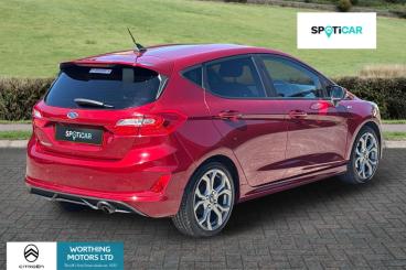 SPOTICAR Ford Fiesta 1.0t Ecoboost St-line Edition Euro 6 (s/s) 5dr Used Car - Hatchback Petrol Red - Worthing - 1200593619_3