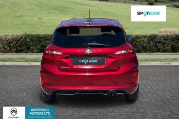SPOTICAR Ford Fiesta 1.0t Ecoboost St-line Edition Euro 6 (s/s) 5dr Used Car - Hatchback Petrol Red - Worthing - 1200593619_4