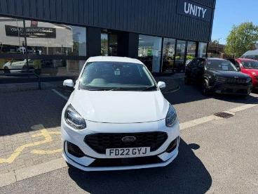 SPOTICAR Ford Fiesta 1.0t Ecoboost Mhev Sport Euro 6 (s/s) 3dr Used Car - Commercial Vehicle Petrol White - Cheltenham - 1200594573_2