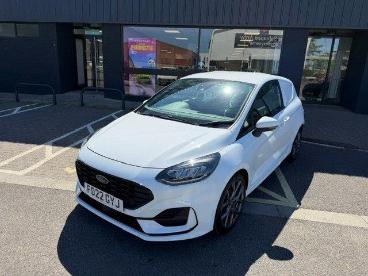 SPOTICAR Ford Fiesta 1.0t Ecoboost Mhev Sport Euro 6 (s/s) 3dr Used Car - Commercial Vehicle Petrol White - Cheltenham - 1200594573_3