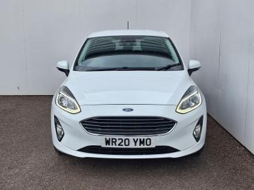 SPOTICAR Ford Fiesta 1.0t Ecoboost Mhev Titanium Euro 6 (s/s) 5dr Used Car - Hatchback Petrol White - Trowbridge - 1200599876_3