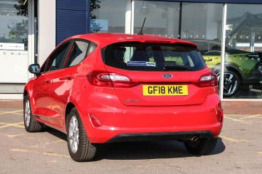 SPOTICAR Ford Fiesta 1.1 Ti-vct Zetec Euro 6 (s/s) 5dr Used Car - Hatchback Petrol Red - Bulkington - 1200600993_2