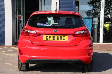 SPOTICAR Ford Fiesta 1.1 Ti-vct Zetec Euro 6 (s/s) 5dr Used Car - Hatchback Petrol Red - Bulkington - 1200600993_3