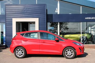 SPOTICAR Ford Fiesta 1.1 Ti-vct Zetec Euro 6 (s/s) 5dr Used Car - Hatchback Petrol Red - Bulkington - 1200600993_4