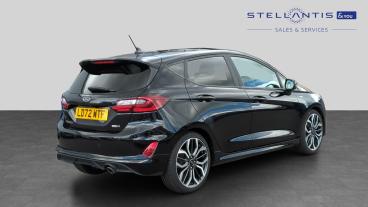 SPOTICAR Ford Fiesta 1.0t Ecoboost Mhev St-line Vignale Euro 6 (s/s) 5d Used Car - Hatchback Hybrid Black - Crawley - 1200604908_3
