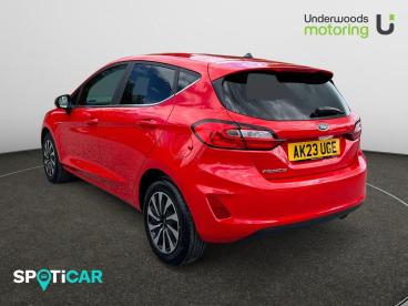 SPOTICAR Ford Fiesta 1.0t Ecoboost Titanium Euro 6 (s/s) 5dr Used Car - Hatchback Petrol Red - Tiptree - 1200606897_4
