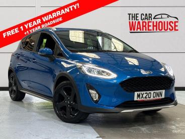 SPOTICAR Ford Fiesta 1.0t Ecoboost Active X Euro 6 (s/s) 5dr Used Car - Hatchback Petrol Blue - Swansea - 1200607646_1