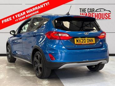 SPOTICAR Ford Fiesta 1.0t Ecoboost Active X Euro 6 (s/s) 5dr Used Car - Hatchback Petrol Blue - Swansea - 1200607646_2