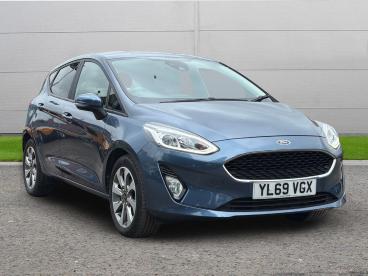 SPOTICAR Ford Fiesta 1.0t Ecoboost Trend Euro 6 (s/s) 5dr Used Car - Hatchback Petrol Blue - Selby - 1200607785_1