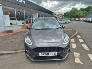 SPOTICAR Ford Fiesta 1.0t Ecoboost St-line Euro 6 (s/s) 5dr Used Car - Hatchback Petrol Grey - Cumnock - 1200608838_2
