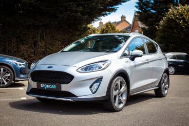 SPOTICAR Ford Fiesta 1.0t Ecoboost Active 1 Euro 6 (s/s) 5dr Used Car - Hatchback Petrol Silver - Hinckley - 1200610223_3