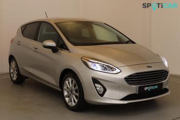SPOTICAR Ford Fiesta 1.0t Ecoboost Titanium Euro 6 (s/s) 5dr Used Car - Hatchback Petrol Silver - Wellingborough - 1200612376_1