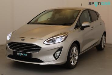 SPOTICAR Ford Fiesta 1.0t Ecoboost Titanium Euro 6 (s/s) 5dr Used Car - Hatchback Petrol Silver - Wellingborough - 1200612376_3