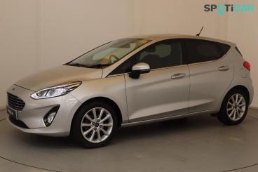 SPOTICAR Ford Fiesta 1.0t Ecoboost Titanium Euro 6 (s/s) 5dr Used Car - Hatchback Petrol Silver - Wellingborough - 1200612376_4