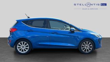 SPOTICAR Ford Fiesta 1.0t Ecoboost Titanium Euro 6 (s/s) 5dr Used Car - Hatchback Petrol Blue - Stockport - 1200612730_2