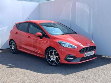 SPOTICAR Ford Fiesta 1.5t Ecoboost St-2 Euro 6 (s/s) 5dr Used Car - Hatchback Petrol Red - Trowbridge - 1200612789_1