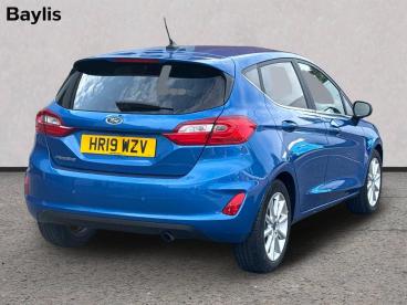 SPOTICAR Ford Fiesta 1.0t Ecoboost Titanium Auto Euro 6 (s/s) 5dr Used Car - Hatchback Petrol Blue - Worcester - 1200615030_2