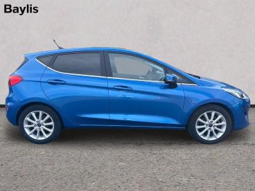 SPOTICAR Ford Fiesta 1.0t Ecoboost Titanium Auto Euro 6 (s/s) 5dr Used Car - Hatchback Petrol Blue - Worcester - 1200615030_5