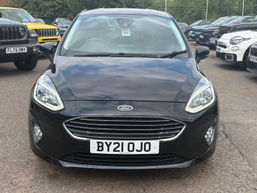 SPOTICAR Ford Fiesta 1.0t Ecoboost Titanium X Euro 6 (s/s) 5dr Used Car - Hatchback Petrol Black - Leicester - 1200618100_3