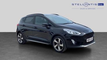 SPOTICAR Ford Fiesta 1.0t Ecoboost Active Edition Euro 6 (s/s) 5dr Used Car - Hatchback Petrol Black - Preston - 1200621908_1