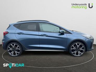 SPOTICAR Ford Fiesta 1.0t Ecoboost Mhev Active X Edition Euro 6 (s/s) 5 Used Car - Hatchback Petrol Blue - Clacton-on-sea - 1200621986_5