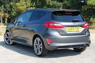 SPOTICAR Ford Fiesta 1.0t Ecoboost St-line X Edition Euro 6 (s/s) 3dr Used Car - Hatchback Petrol Grey - Eastbourne - 1200623164_5
