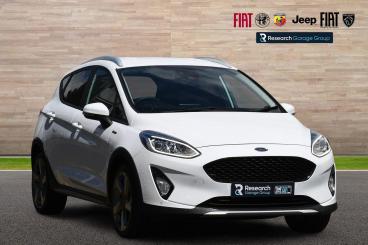 SPOTICAR Ford Fiesta 1.0t Ecoboost Active 1 Euro 6 (s/s) 5dr Used Car - Hatchback Petrol White - Nuneaton - 1200624358_1