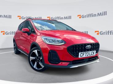 SPOTICAR Ford Fiesta 1.0t Ecoboost Active Euro 6 (s/s) 5dr Used Car - Hatchback Petrol Red - Pontypridd - 1200624739_1