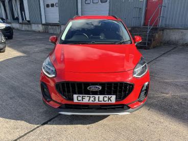 SPOTICAR Ford Fiesta 1.0t Ecoboost Active Euro 6 (s/s) 5dr Used Car - Hatchback Petrol Red - Pontypridd - 1200624739_2