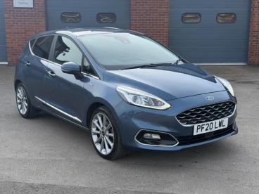 SPOTICAR Ford Fiesta 1.0t Ecoboost Vignale Edition Euro 6 (s/s) 5dr Used Car - Hatchback Petrol Blue - Billinghay - 1200624887_1